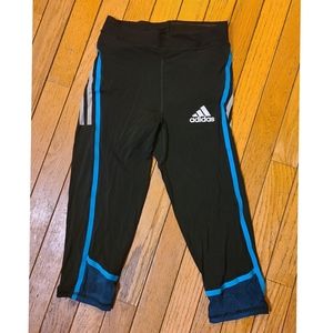 Women's Size Small Adidas 3/4 Length Leggings